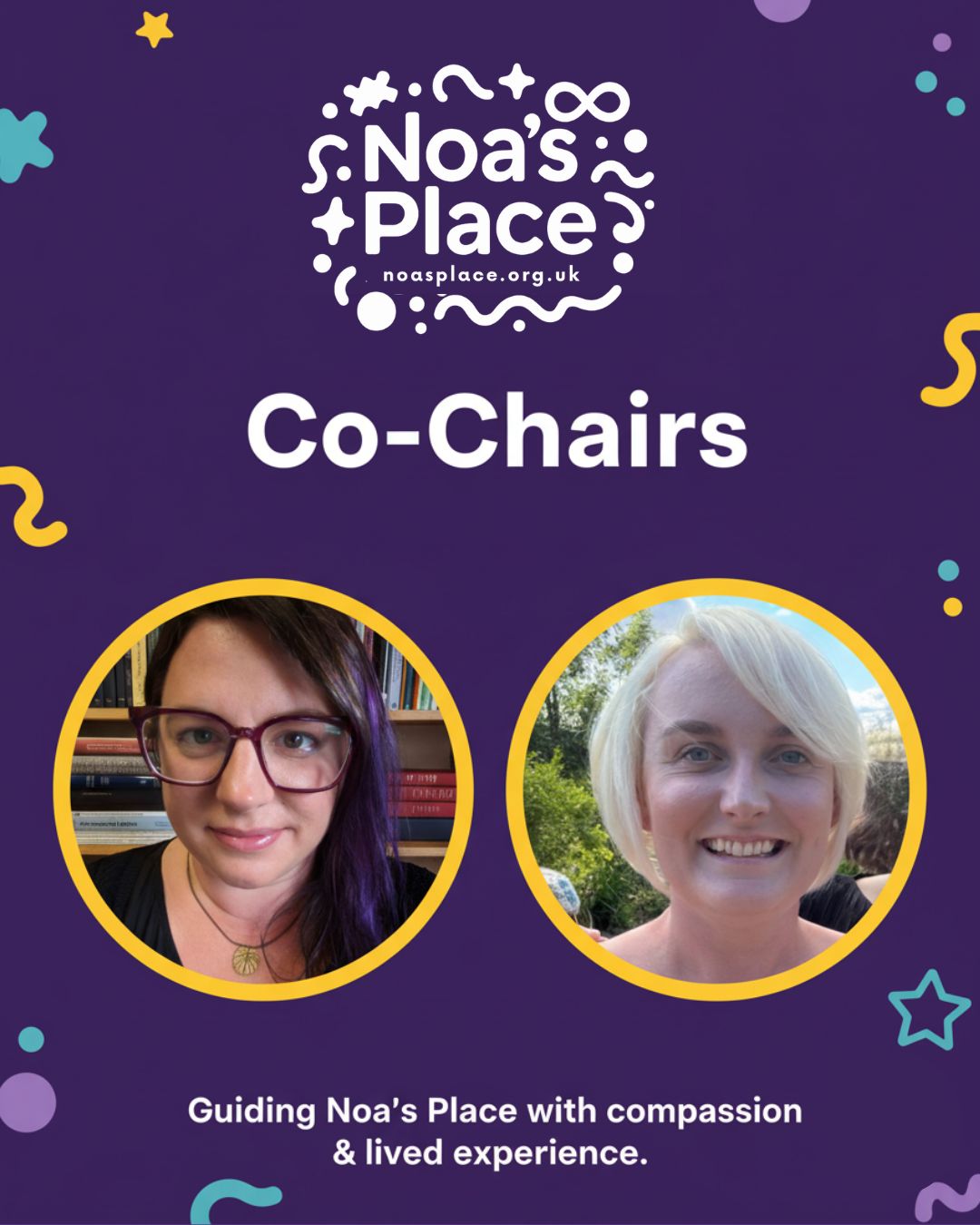 Megan and Laura, Co-Chairs of Noa’s Place